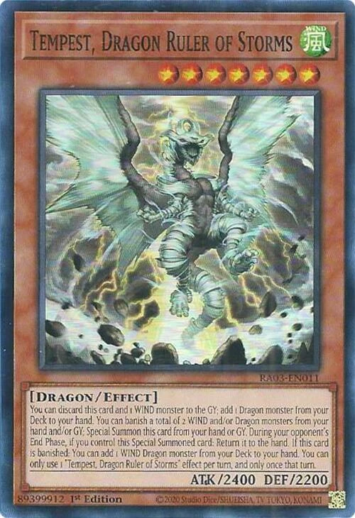 Tempest Dragon Ruler of Storms