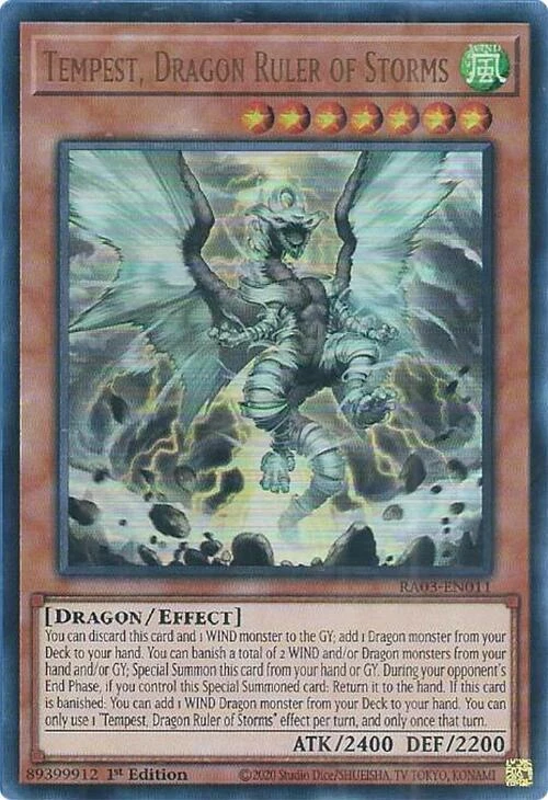 Tempest Dragon Ruler of Storms