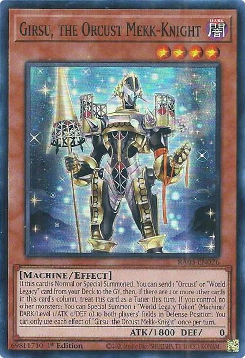 Girsu the Orcust Mekk Knight