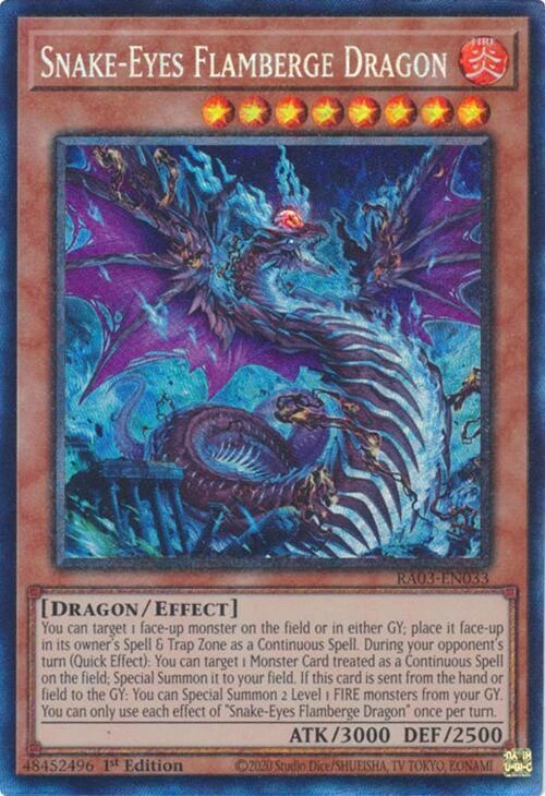 Snake Eyes Flamberge Dragon