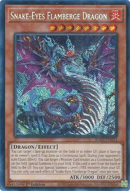 Snake Eyes Flamberge Dragon