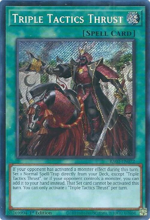 Triple Tactics Thrust