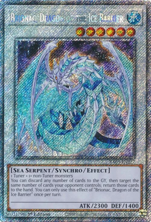 Brionac Dragon of the Ice Barrier