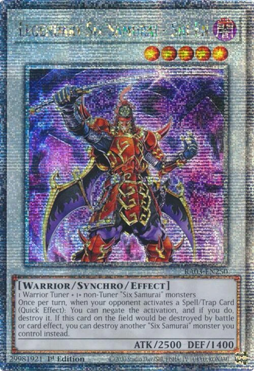 Legendary Six Samurai Shi En