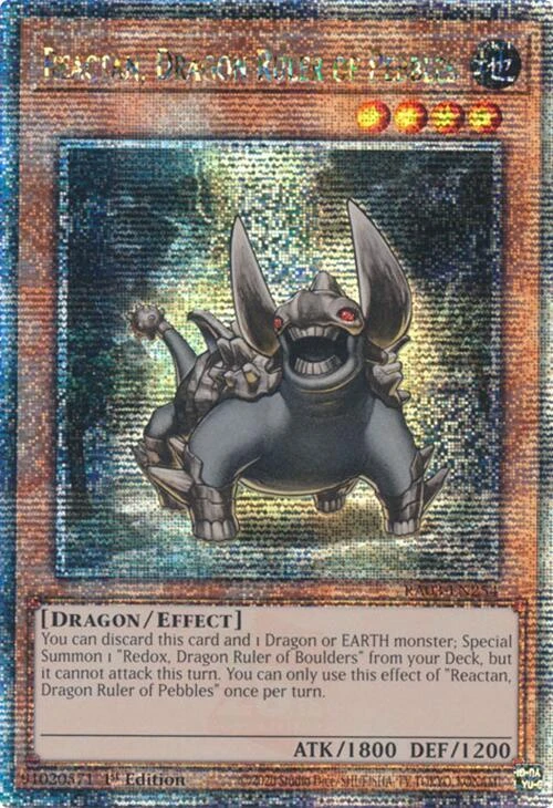 Reactan Dragon Ruler of Pebbles