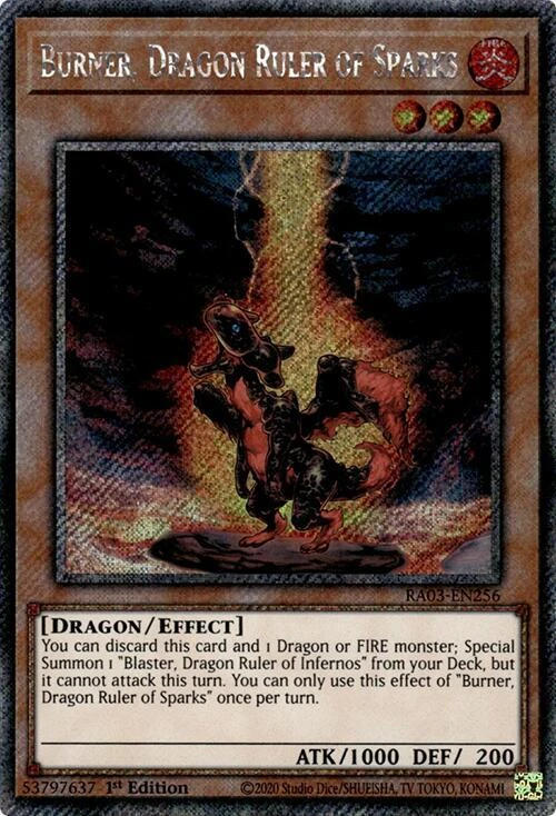 Burner Dragon Ruler of Sparks