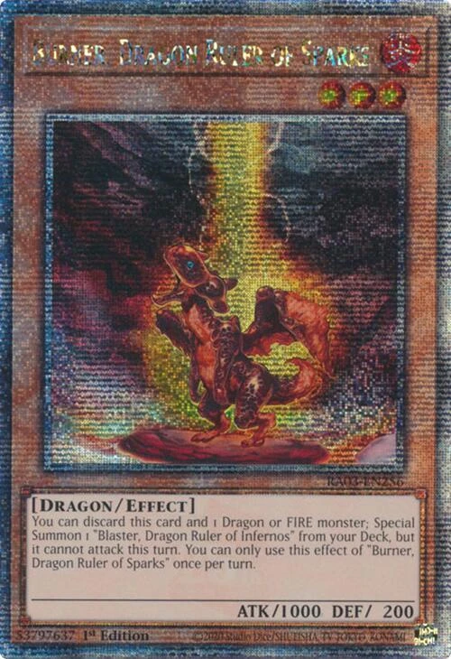 Burner Dragon Ruler of Sparks