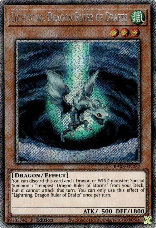 Lightning Dragon Ruler of Drafts