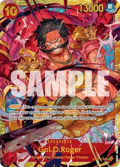 Gol.D.Roger - OP09-118 (SP) (Wanted Poster)