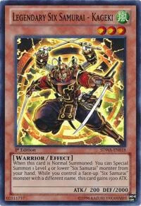 Legendary Six Samurai Kageki