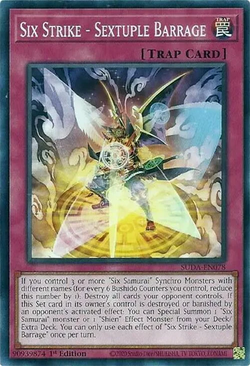 Six Strike Sextuple Barrage