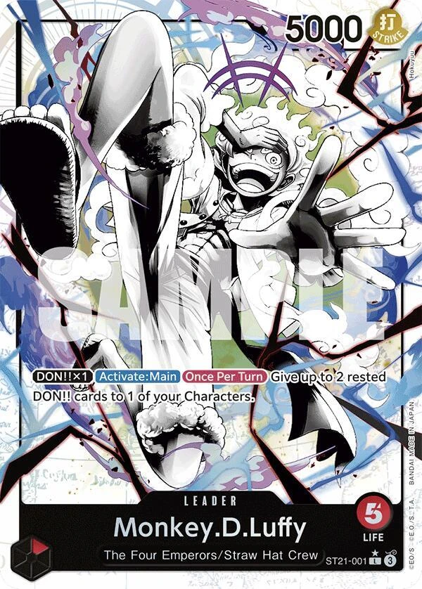 Monkey.D.Luffy - ST21-001 Parallel