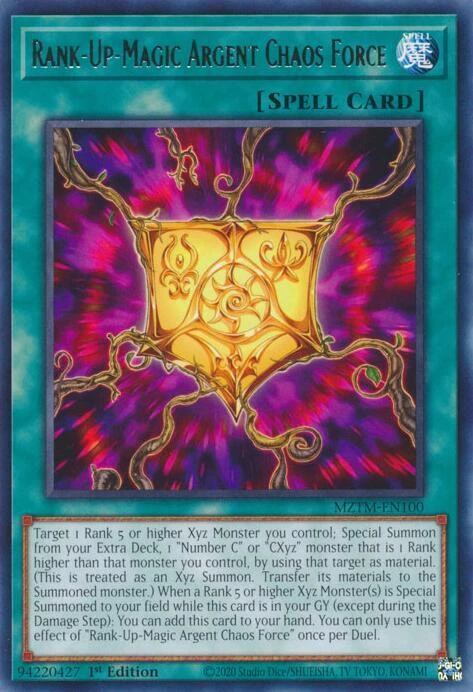 Rank Up Magic Argent Chaos Force