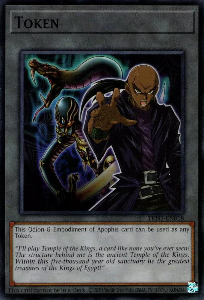 Token Odion and Embodiment of Apophis