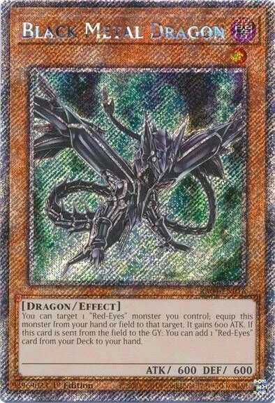 Black Metal Dragon