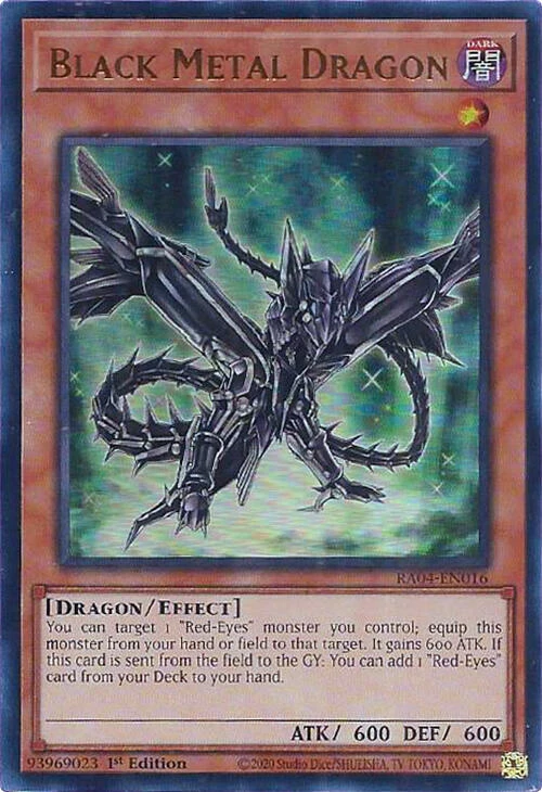 Black Metal Dragon
