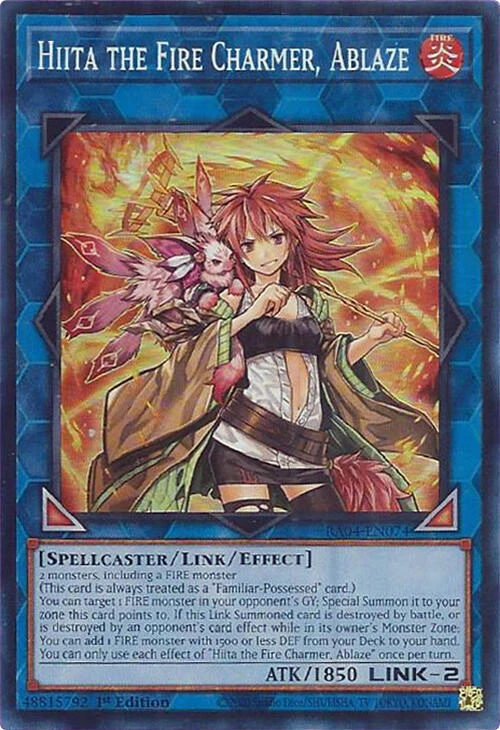 Hiita the Fire Charmer Ablaze