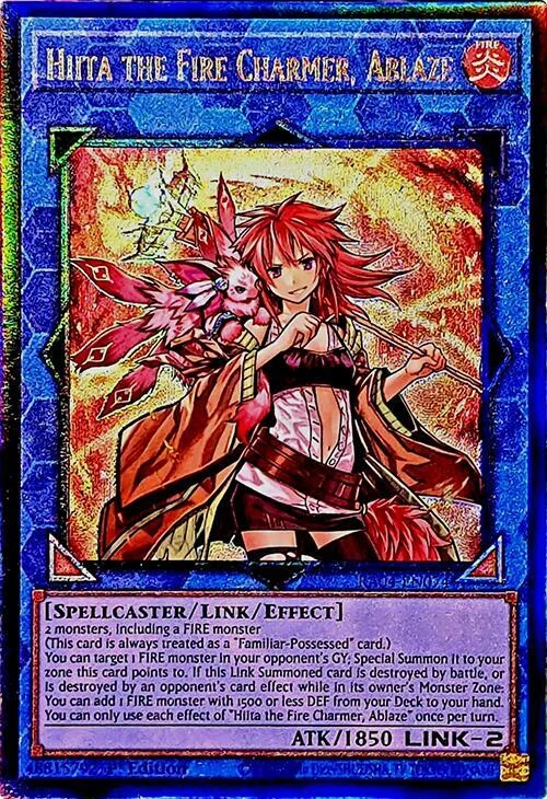 Hiita the Fire Charmer Ablaze