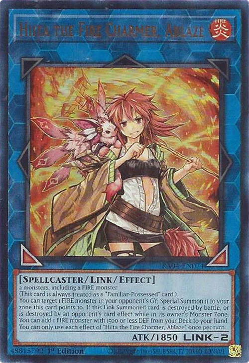 Hiita the Fire Charmer Ablaze