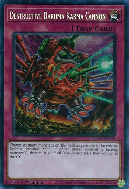 Destructive Daruma Karma Cannon