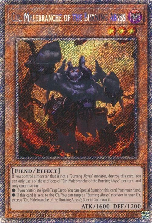 Cir Malebranche of the Burning Abyss