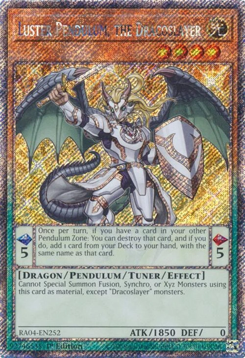 Luster Pendulum the Dracoslayer