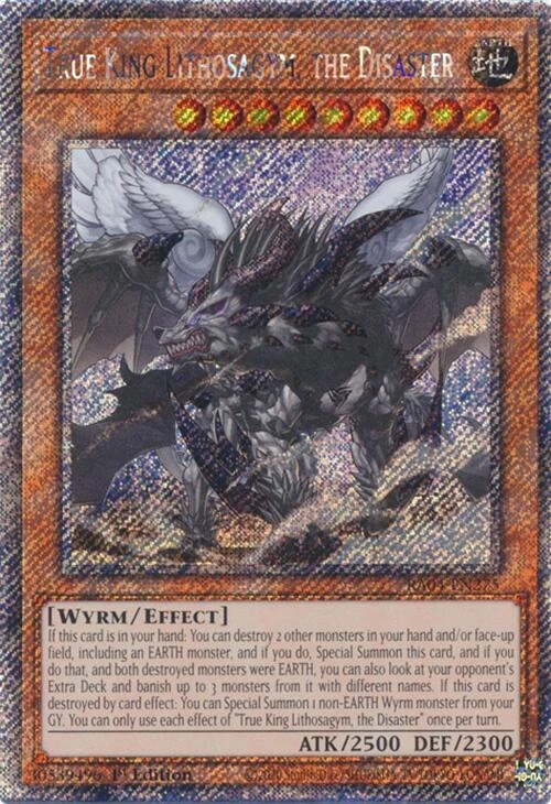True King Lithosagym the Disaster