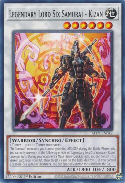Legendary Lord Six Samurai Kizan