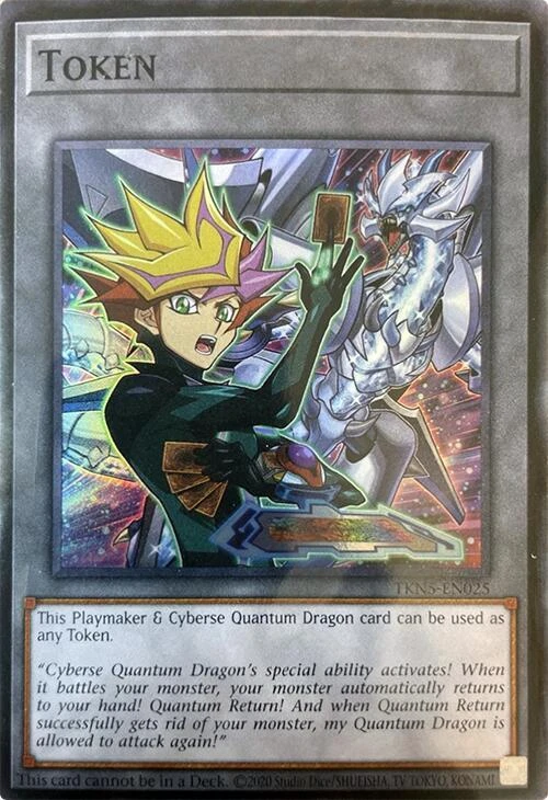 Token Playmaker and Cyberse Quantum Dragon