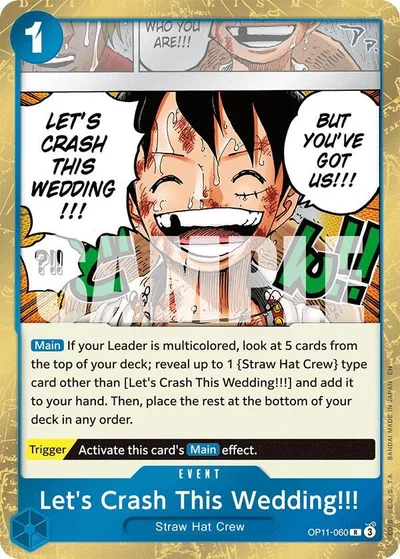 Let's Crash This Wedding!!!