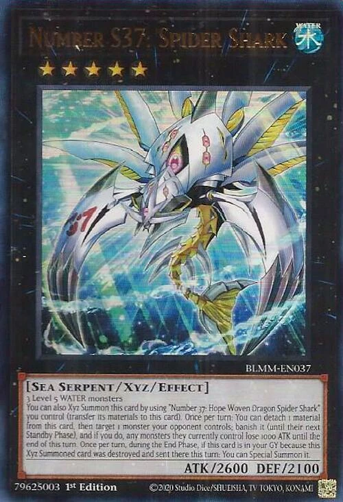 Number S37 Spider Shark