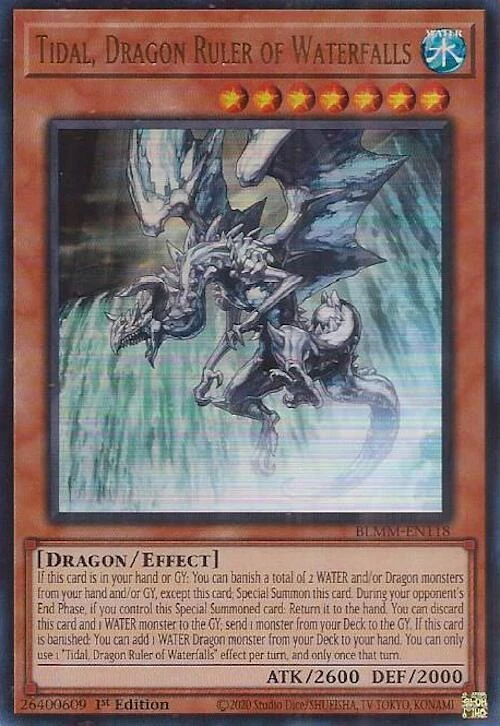 Tidal Dragon Ruler of Waterfalls