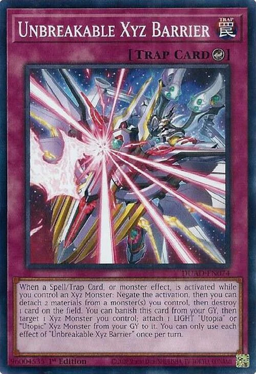 Unbreakable Xyz Barrier