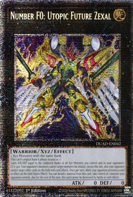 Number F0 Utopic Future Zexal