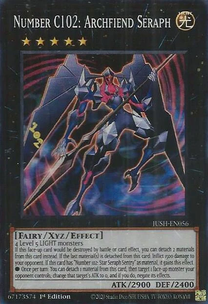 Number C102 Archfiend Seraph