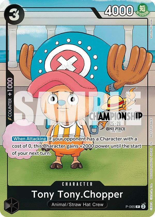Tony Tony.Chopper CS 25-26 Event Pack Finalist Ver.