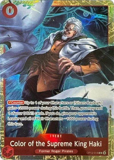 Color of the Supreme King Haki