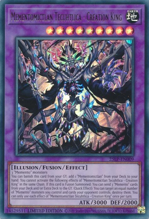 Mementomictlan Tecuhtlica Creation King