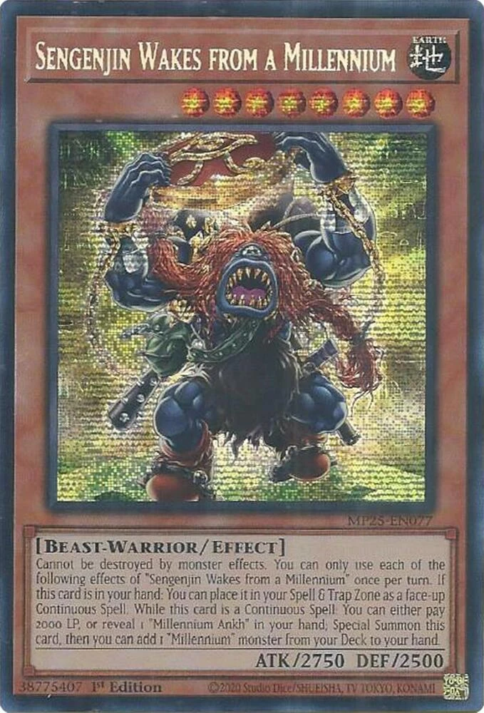 Sengenjin Wakes from a Millennium