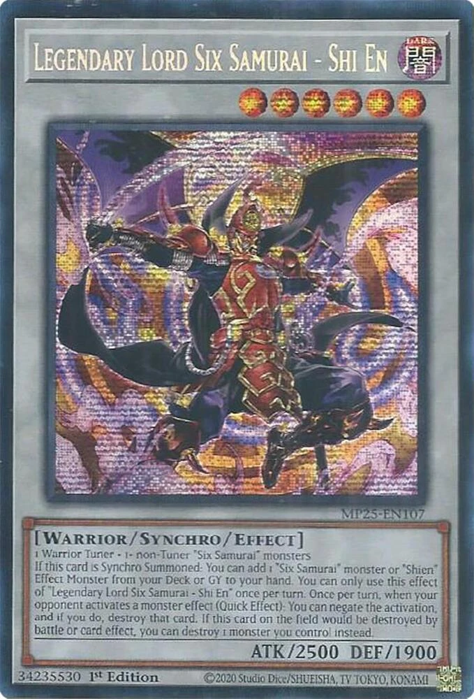 Legendary Lord Six Samurai Shi En