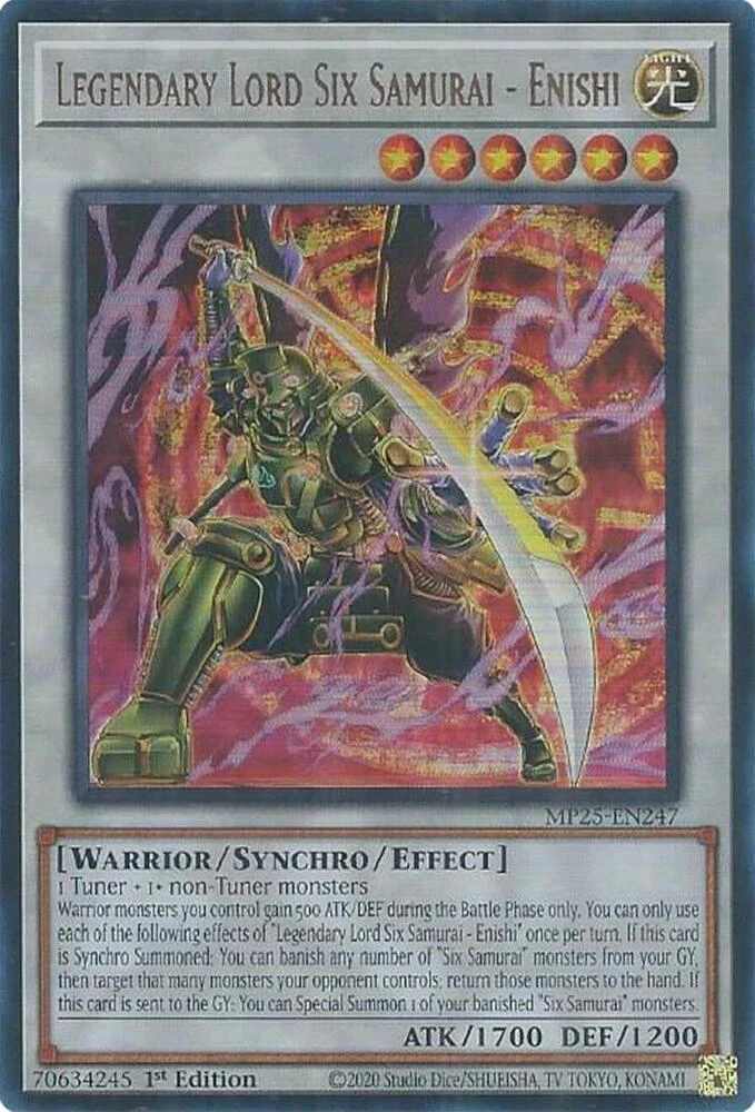 Legendary Lord Six Samurai Enishi