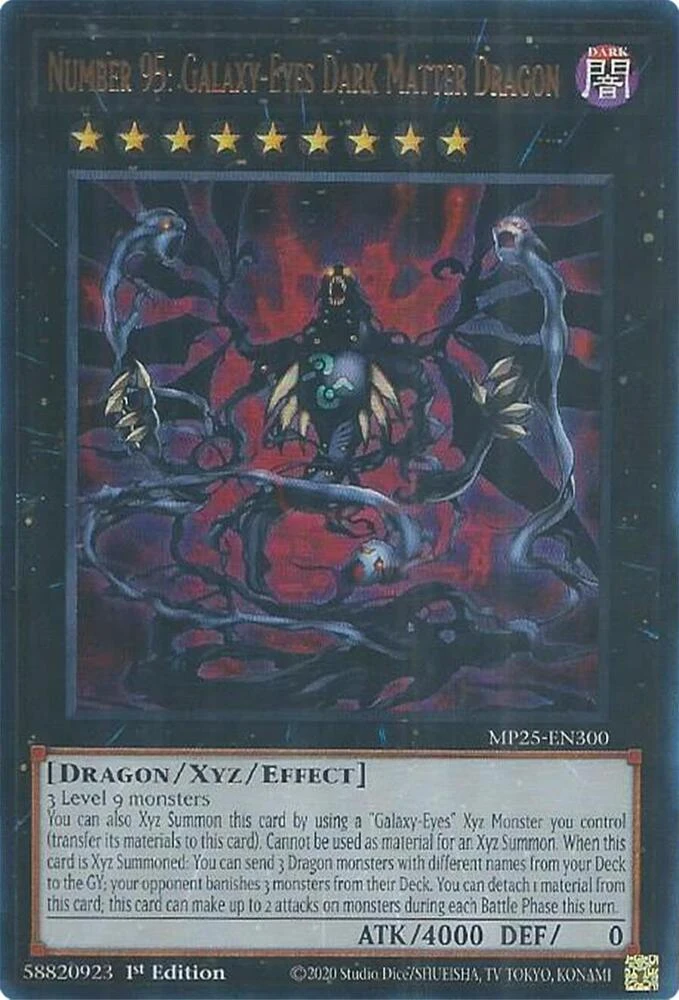 Number 95 Galaxy Eyes Dark Matter Dragon