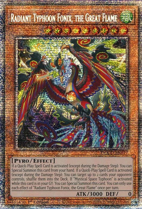 Radiant Typhoon Fonix the Great Flame