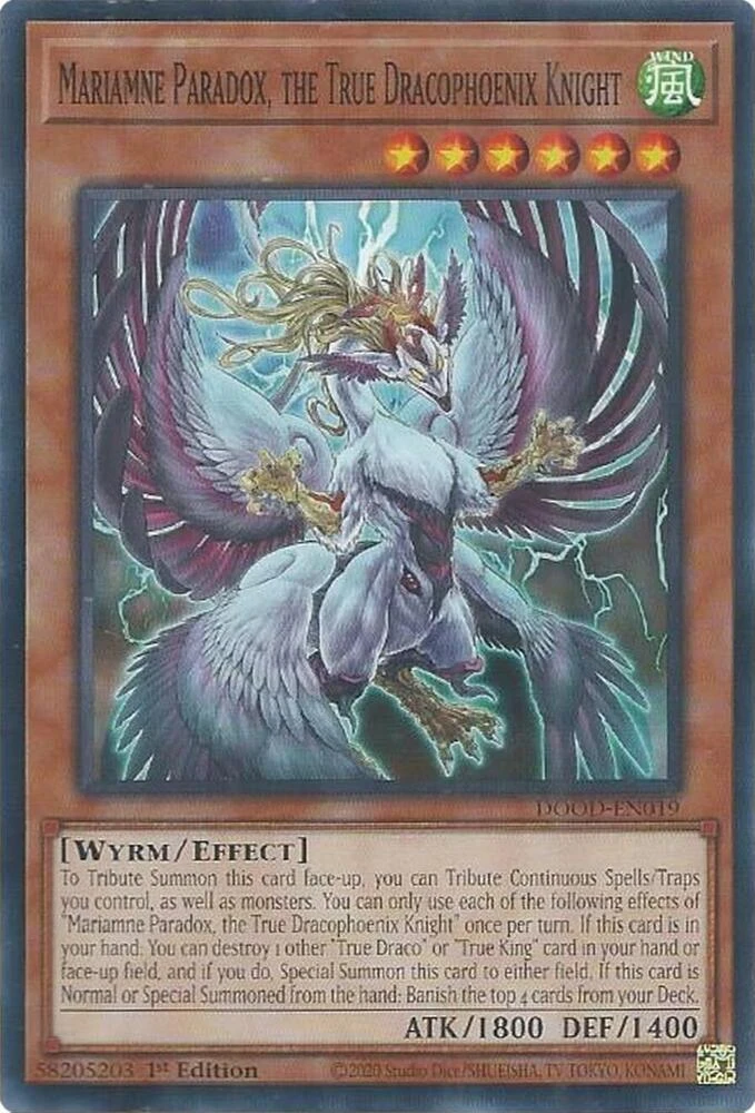 Mariamne Paradox the True Dracophoenix Knight
