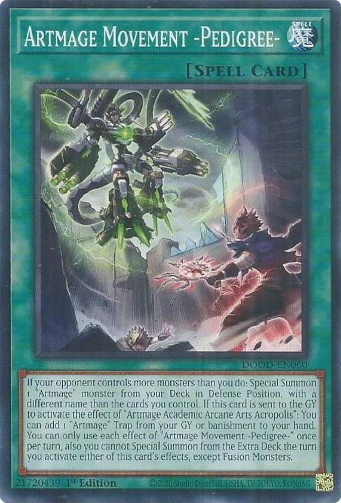 Artmage Movement Pedigree