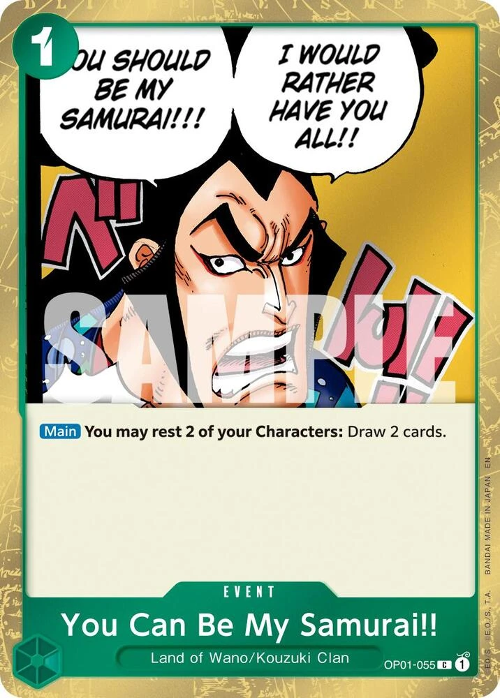 You Can Be My Samurai!! (Pirate Foil) (Pirate Foil)