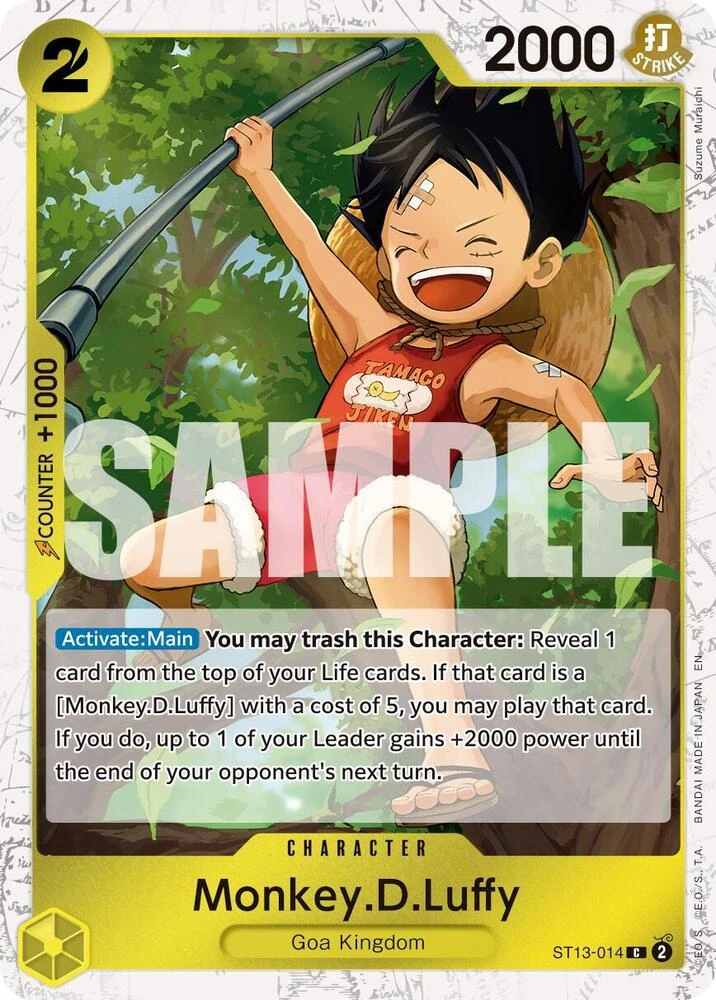 Monkey.D.Luffy (Pirate Foil)