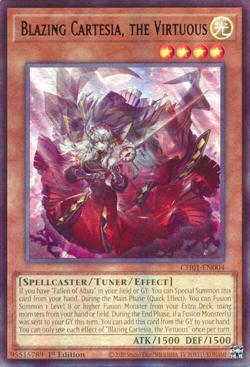 Blazing Cartesia the Virtuous