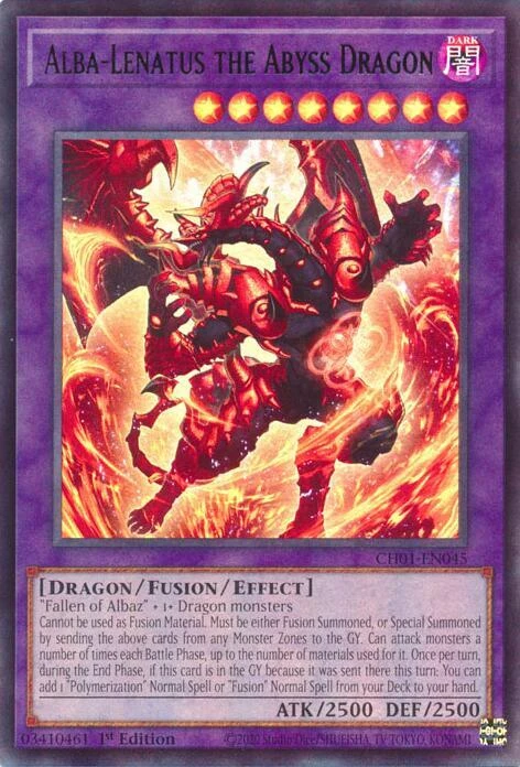 Alba Lenatus the Abyss Dragon