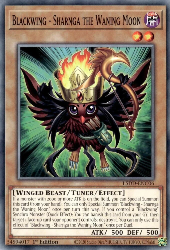 Blackwing Sharnga the Waning Moon